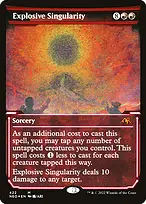 Explosive Singularity