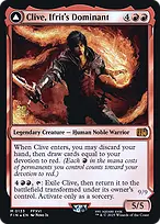 Clive, Ifrit's Dominant // Ifrit, Warden of Inferno