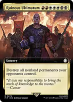 Ruinous Ultimatum
