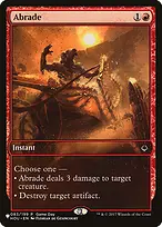 Abrade
