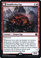 Smoldering Egg // Ashmouth Dragon