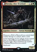 Tovolar, Dire Overlord // Tovolar, the Midnight Scourge