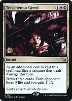 Treacherous Greed