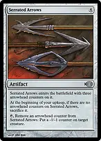 Serrated Arrows