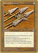 Serrated Arrows
