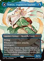 Tamiyo, Inquisitive Student // Tamiyo, Seasoned Scholar
