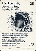 Lord Skitter, Sewer King