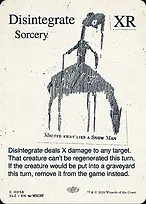 Disintegrate