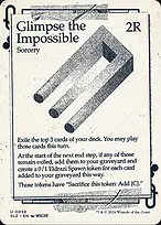 Glimpse the Impossible