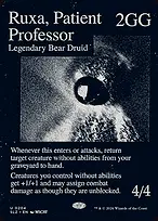 Ruxa, Patient Professor