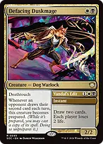 Defacing Duskmage // Vandal's Edit