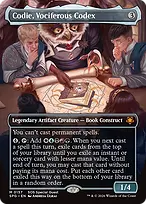Codie, Vociferous Codex