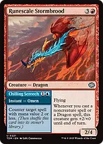Runescale Stormbrood // Chilling Screech
