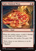 Spicy Oatmeal Pizza
