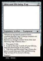 Jitte and Divining Top