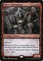 Olivia's Attendants
