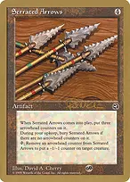 Serrated Arrows